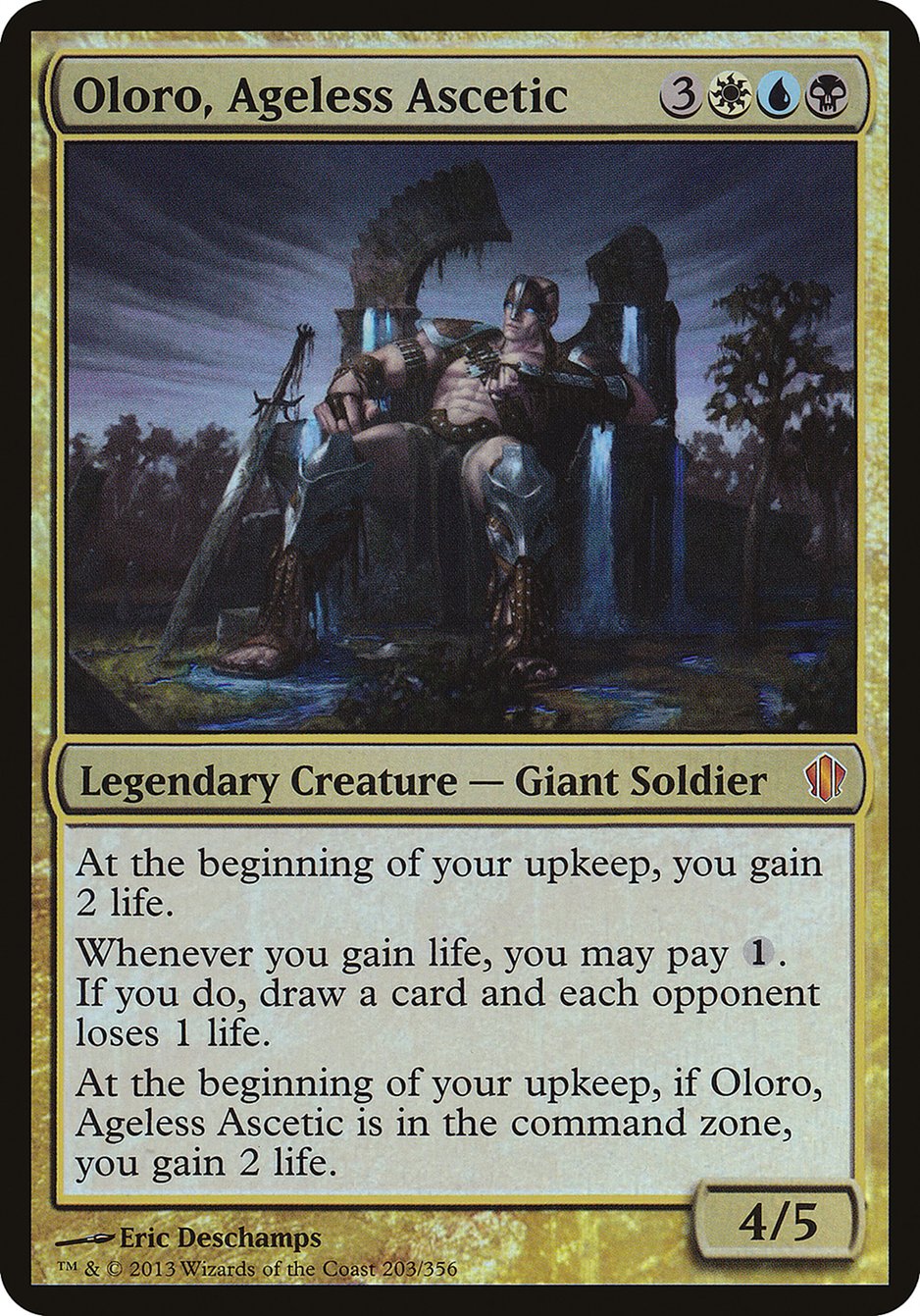 Oloro, Ageless Ascetic (Commander 2013) [Commander 2013 Oversized] | Card Citadel
