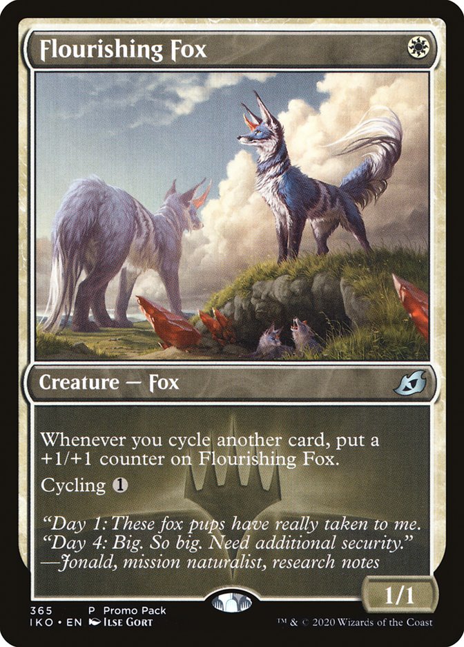 Flourishing Fox (Promo Pack) [Ikoria: Lair of Behemoths Promos] | Card Citadel