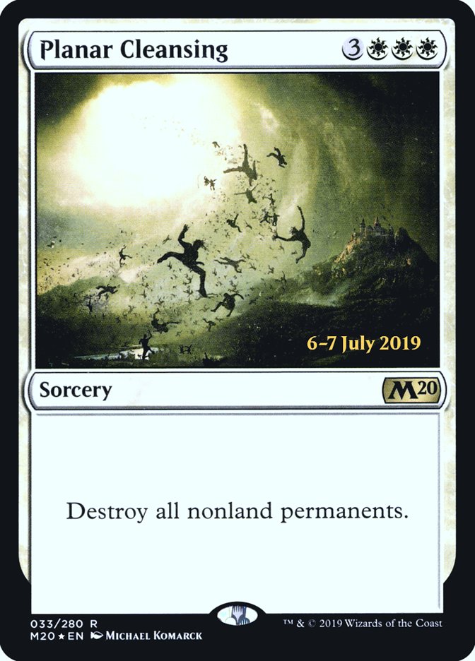 Planar Cleansing  [Core Set 2020 Prerelease Promos] | Card Citadel