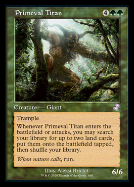 Primeval Titan (Timeshifted) [Time Spiral Remastered] | Card Citadel