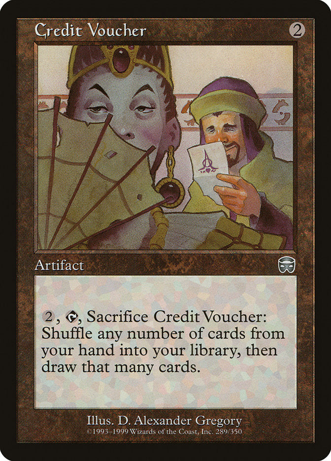 Credit Voucher [Mercadian Masques] | Card Citadel