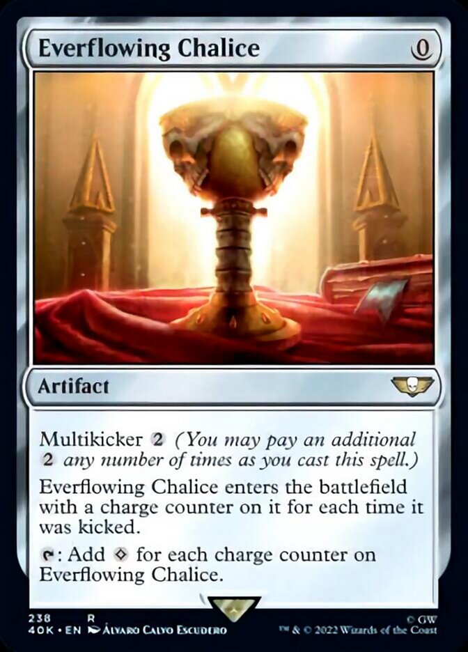 Everflowing Chalice (Surge Foil) [Universes Beyond: Warhammer 40,000] | Card Citadel