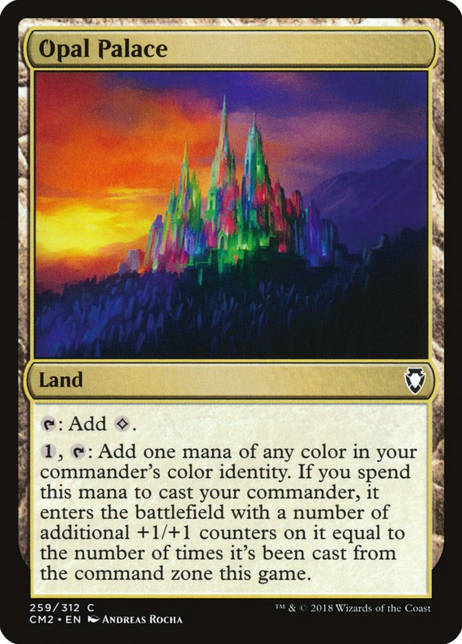 Opal Palace [Commander Anthology Volume II] | Card Citadel