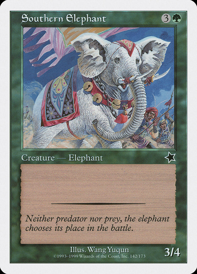 Southern Elephant [Starter 1999] | Card Citadel