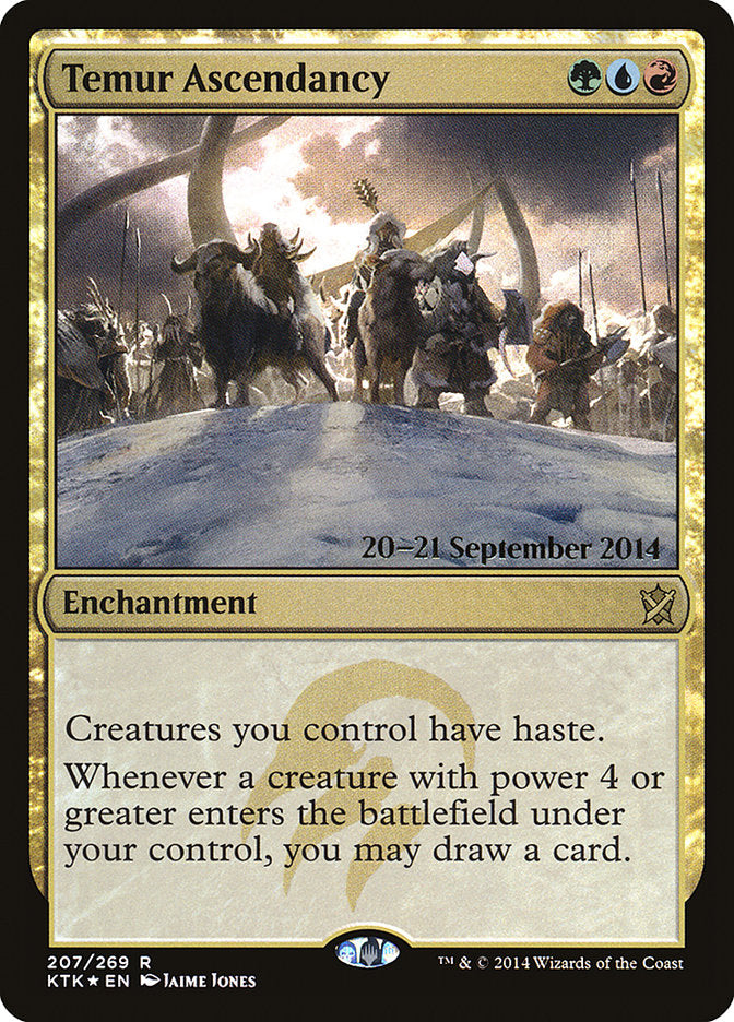 Temur Ascendancy [Khans of Tarkir Promos] | Card Citadel