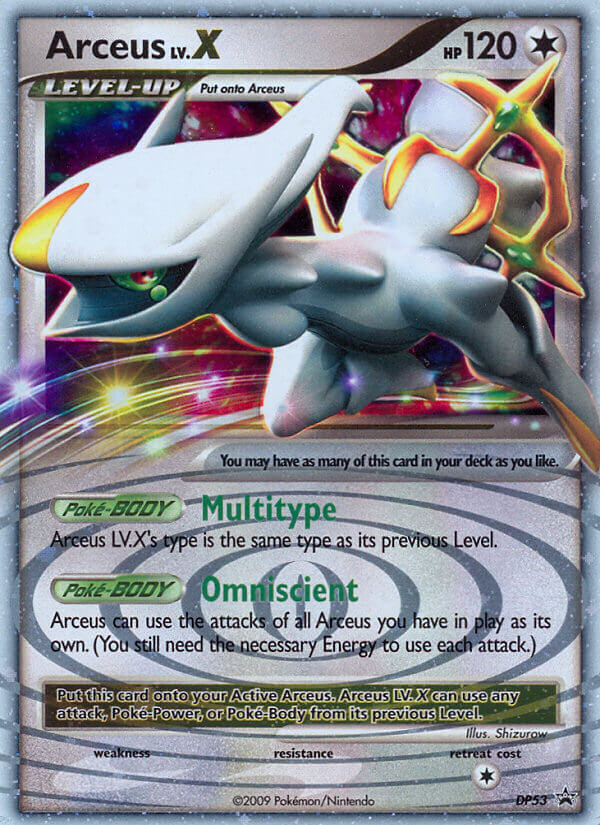 Arceus Lv.X (DP53) [Diamond & Pearl: Black Star Promos] | Card Citadel