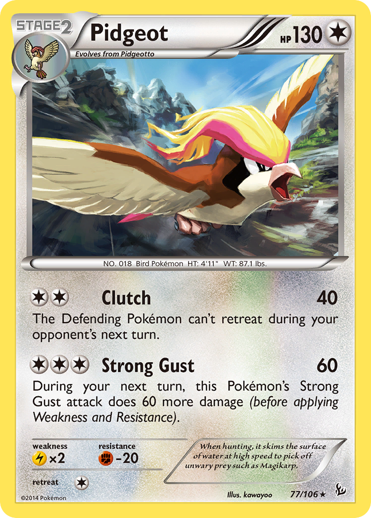 Pidgeot (77/106) [XY: Flashfire] | Card Citadel