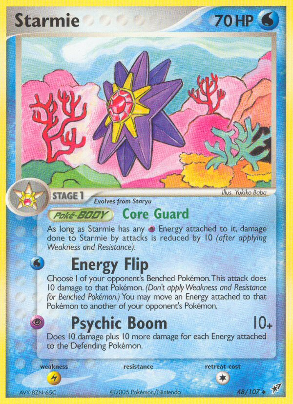 Starmie (48/107) [EX: Deoxys] | Card Citadel