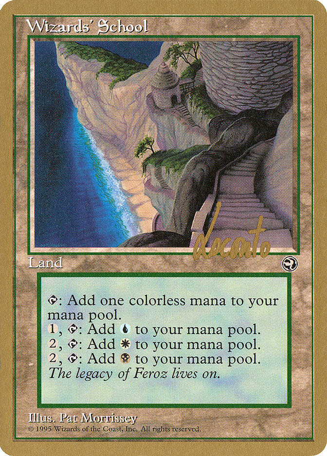 Wizards' School (Michael Loconto) [Pro Tour Collector Set] | Card Citadel