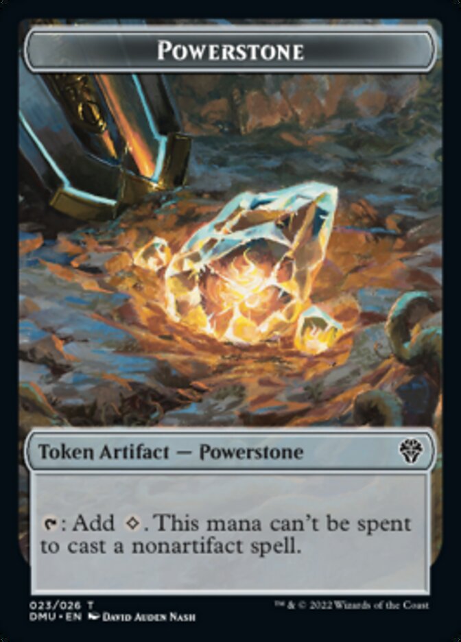 Powerstone Token [Dominaria United Tokens] | Card Citadel