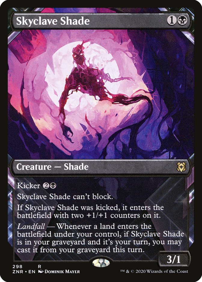 Skyclave Shade (Showcase) [Zendikar Rising] | Card Citadel