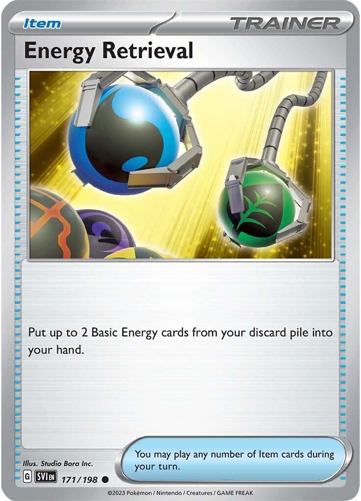 Energy Retrieval (171/198) [Scarlet & Violet: Base Set] | Card Citadel