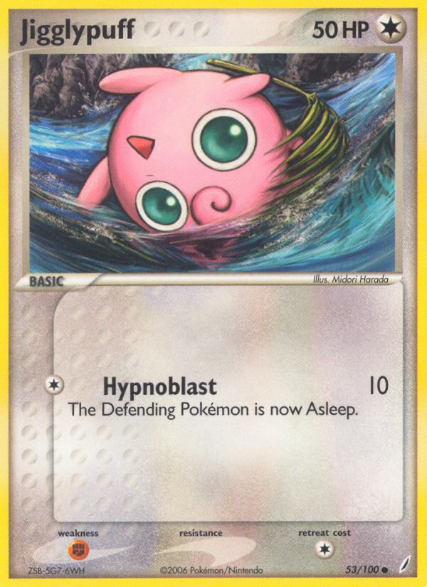 Jigglypuff (53/100) [EX: Crystal Guardians] | Card Citadel