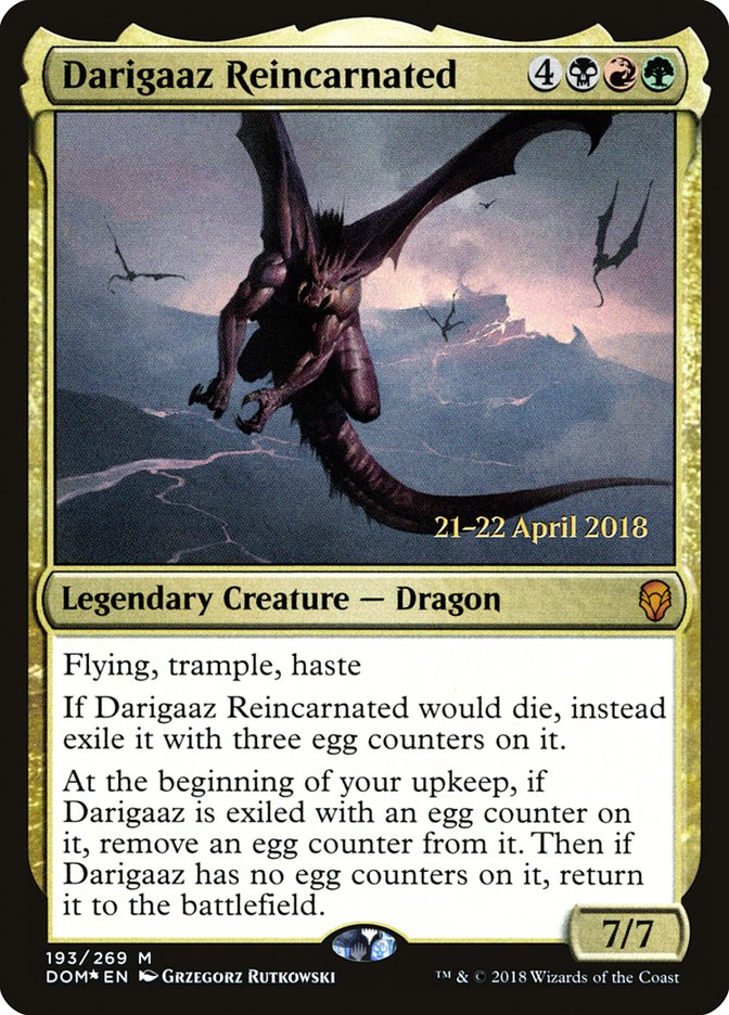 Darigaaz Reincarnated [Dominaria Promos] | Card Citadel