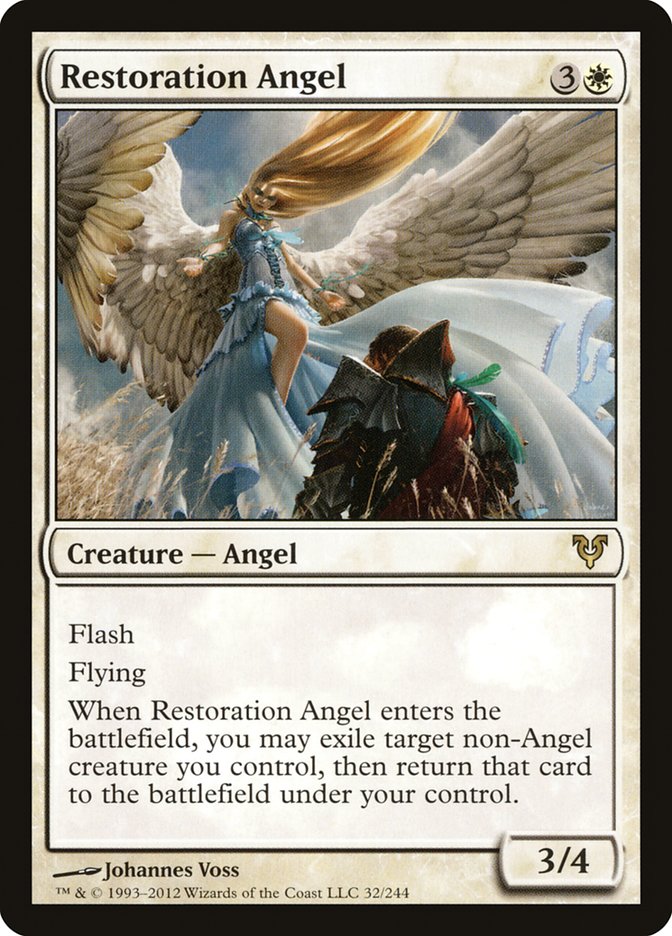Restoration Angel [Avacyn Restored] | Card Citadel