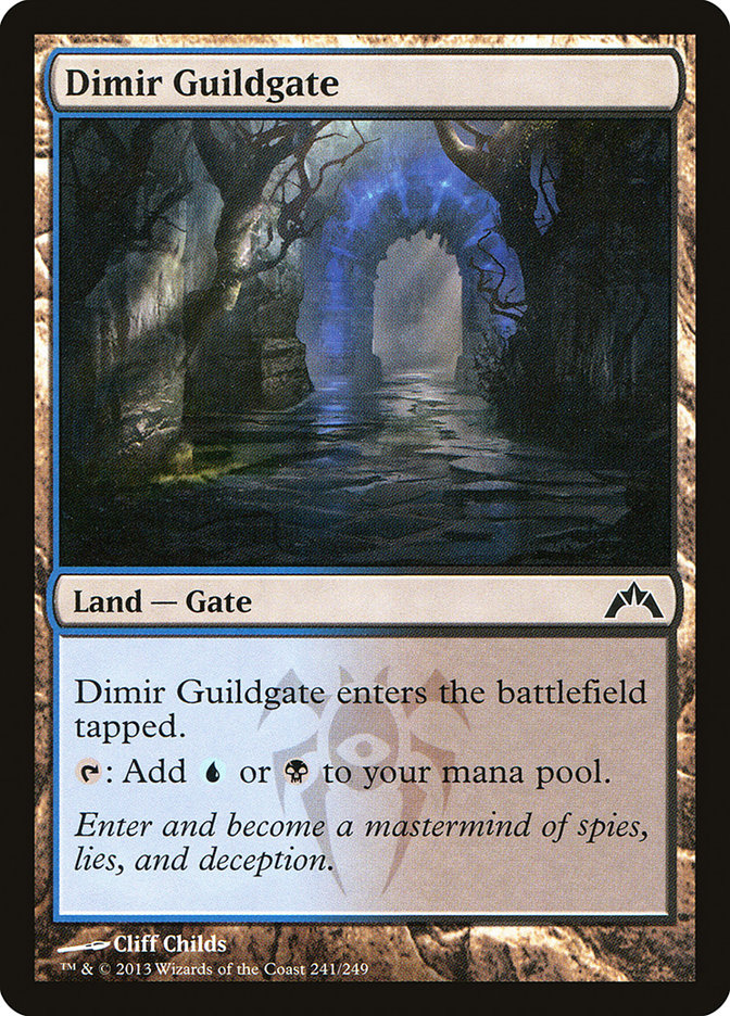 Dimir Guildgate [Gatecrash] | Card Citadel