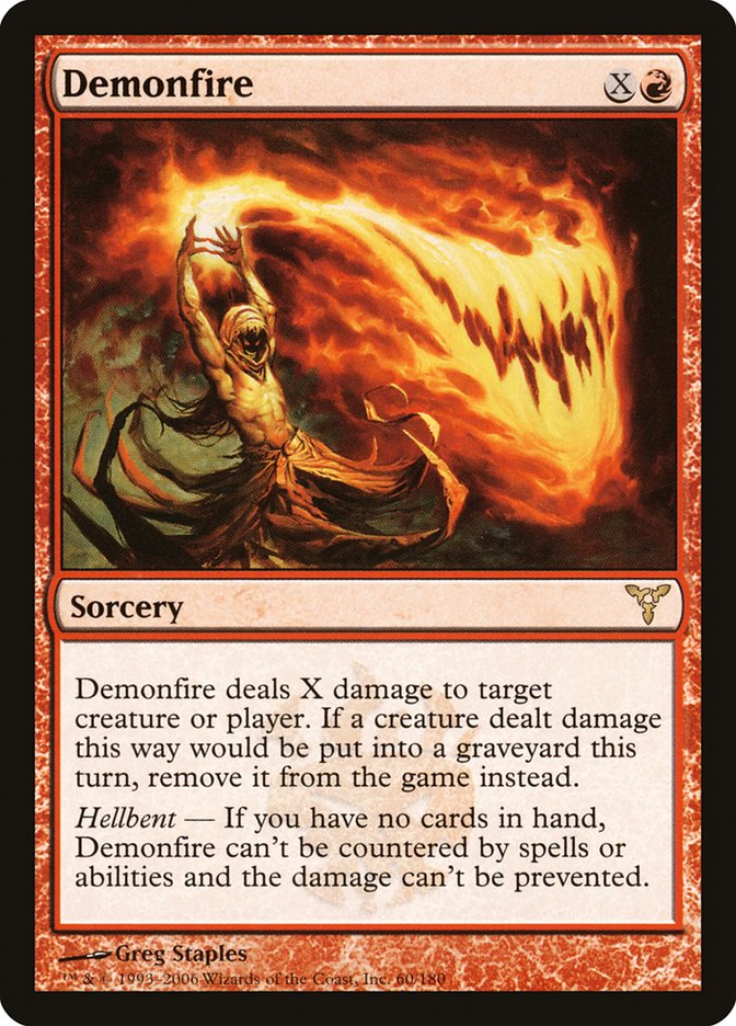 Demonfire [Dissension] | Card Citadel