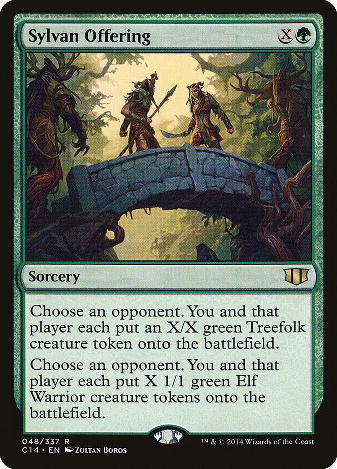 Sylvan Offering [Commander 2014] | Card Citadel