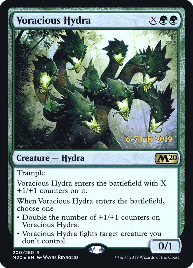 Voracious Hydra  [Core Set 2020 Prerelease Promos] | Card Citadel