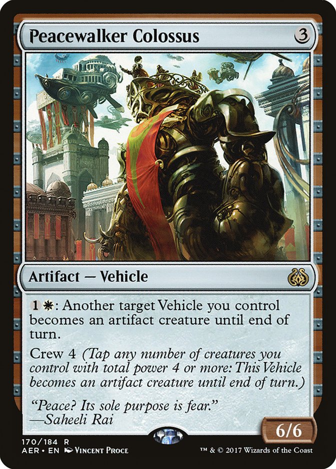 Peacewalker Colossus [Aether Revolt] | Card Citadel