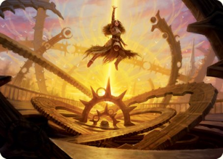 Katilda's Rising Dawn Art Card [Innistrad: Crimson Vow Art Series] | Card Citadel