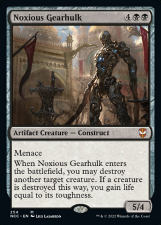 Noxious Gearhulk [Streets of New Capenna Commander] | Card Citadel