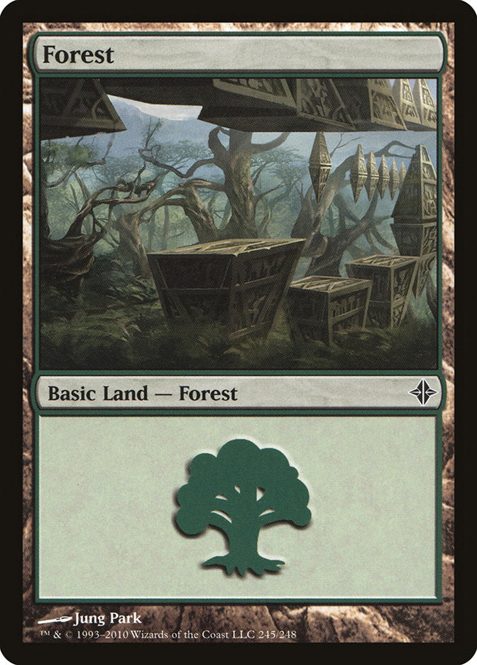 Forest (245) [Rise of the Eldrazi] | Card Citadel