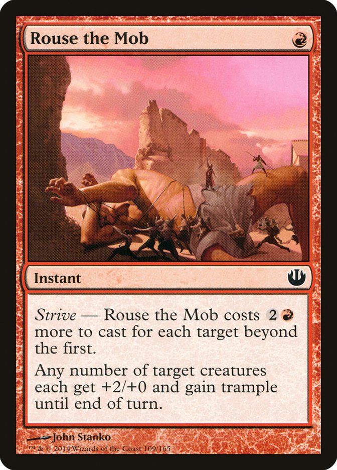 Rouse the Mob [Journey into Nyx] | Card Citadel