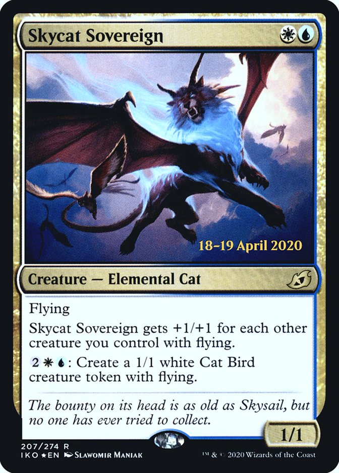 Skycat Sovereign  [Ikoria: Lair of Behemoths Prerelease Promos] | Card Citadel
