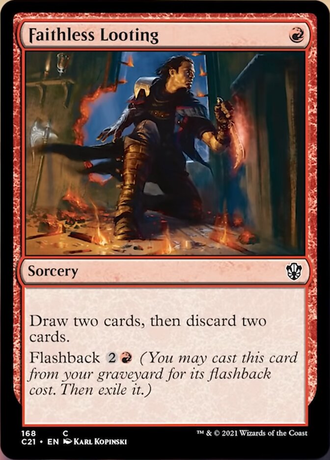 Faithless Looting [Commander 2021] | Card Citadel