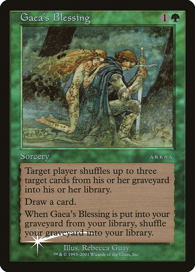 Gaea's Blessing [Arena League 2001] | Card Citadel