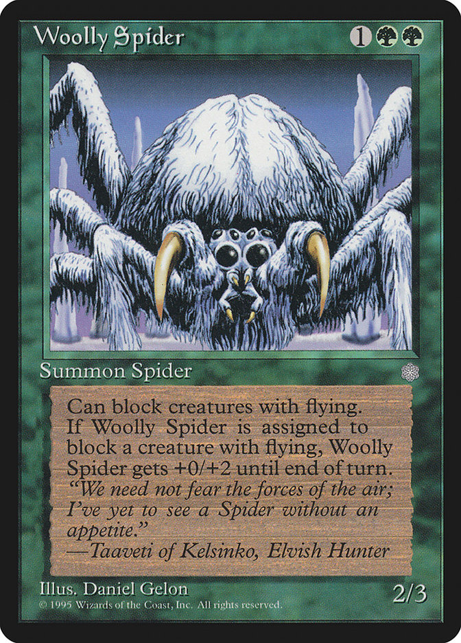 Woolly Spider [Ice Age] | Card Citadel