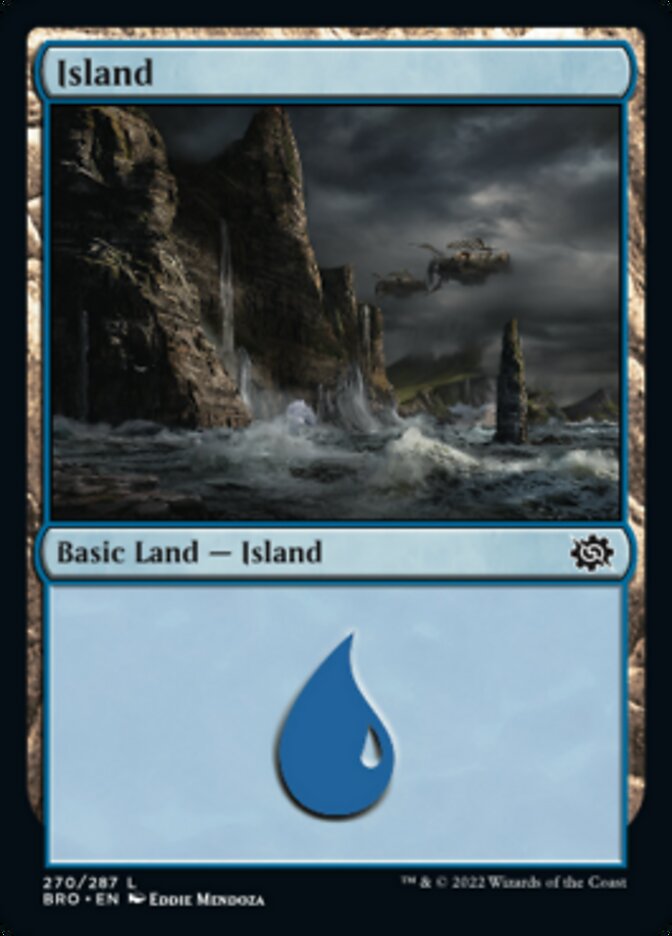 Island (270) [The Brothers' War] | Card Citadel