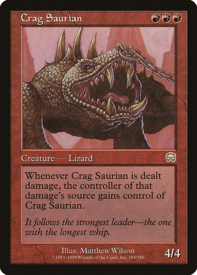 Crag Saurian [Mercadian Masques] | Card Citadel