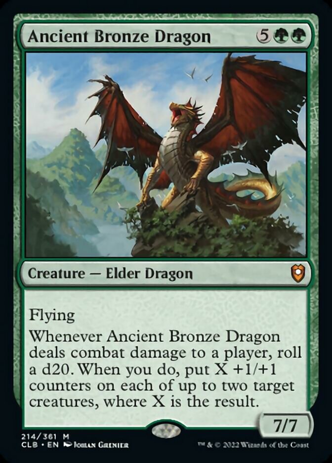 Ancient Bronze Dragon [Commander Legends: Battle for Baldur's Gate] | Card Citadel