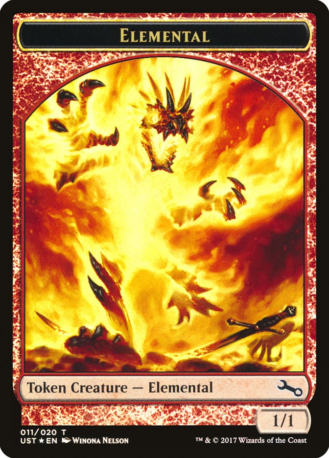 Elemental // Elemental (011/020) [Unstable Tokens] | Card Citadel