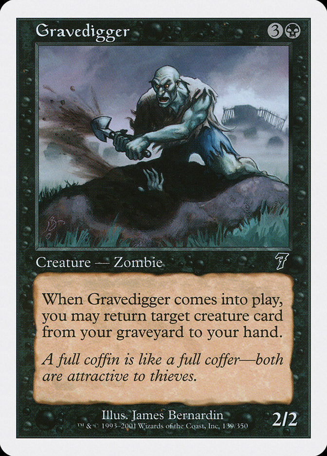 Gravedigger [Seventh Edition] | Card Citadel