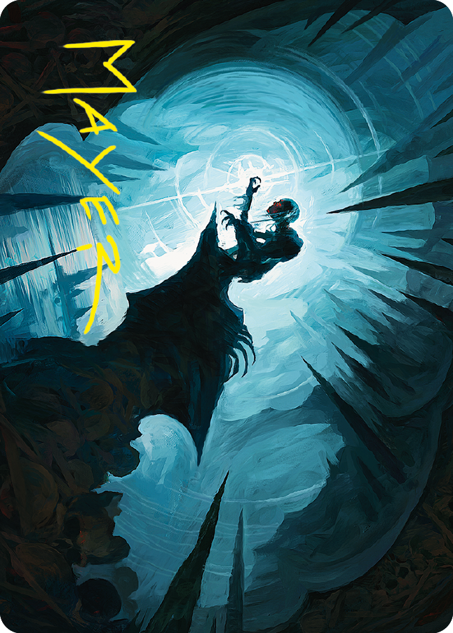 Gollum, Patient Plotter Art Card (Gold-Stamped Signature) [The Lord of the Rings: Tales of Middle-earth Art Series] | Card Citadel