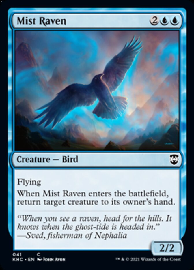 Mist Raven [Kaldheim Commander] | Card Citadel