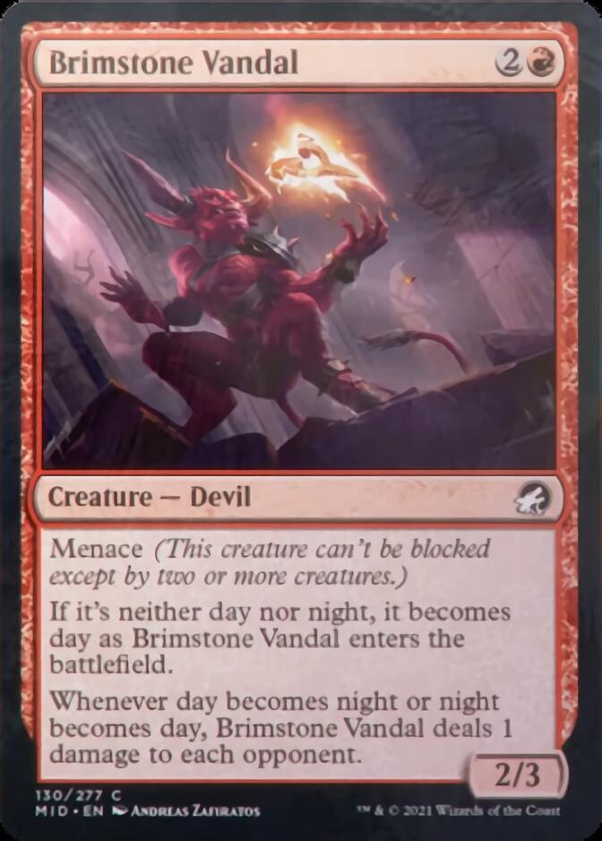 Brimstone Vandal [Innistrad: Midnight Hunt] | Card Citadel