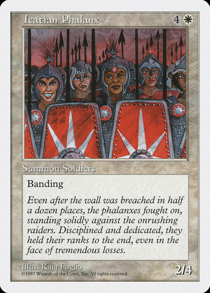 Icatian Phalanx [Fifth Edition] | Card Citadel