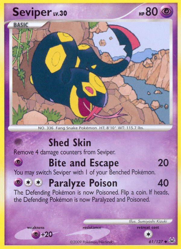 Seviper (61/127) [Platinum: Base Set] | Card Citadel