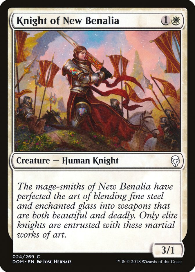 Knight of New Benalia [Dominaria] | Card Citadel