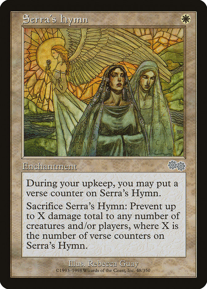 Serra's Hymn [Urza's Saga] | Card Citadel