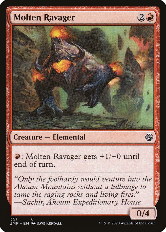 Molten Ravager [Jumpstart] | Card Citadel