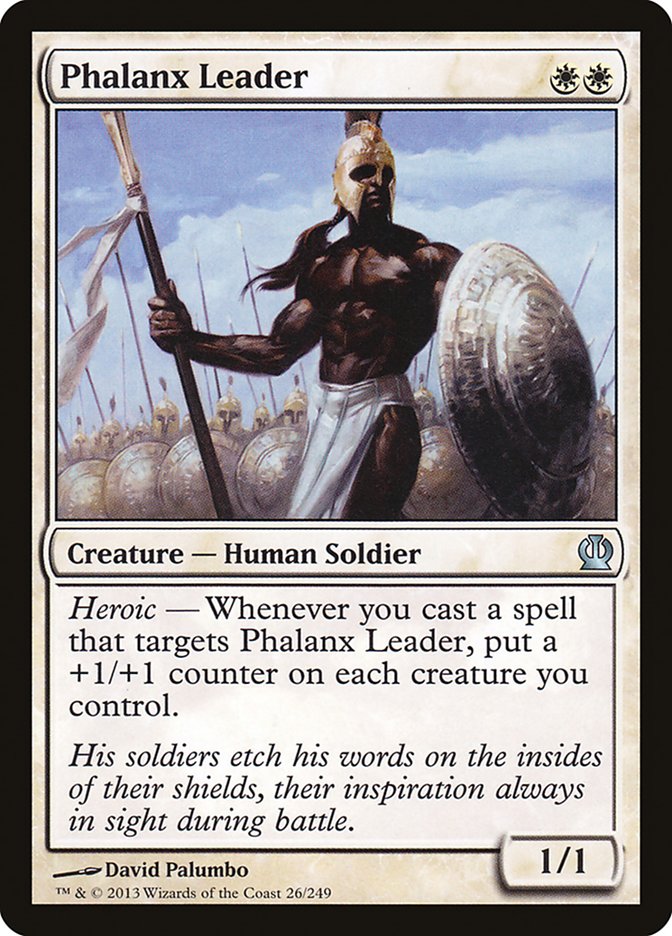 Phalanx Leader [Theros] | Card Citadel