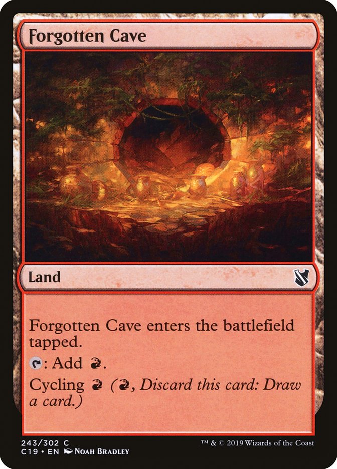 Forgotten Cave [Commander 2019] | Card Citadel