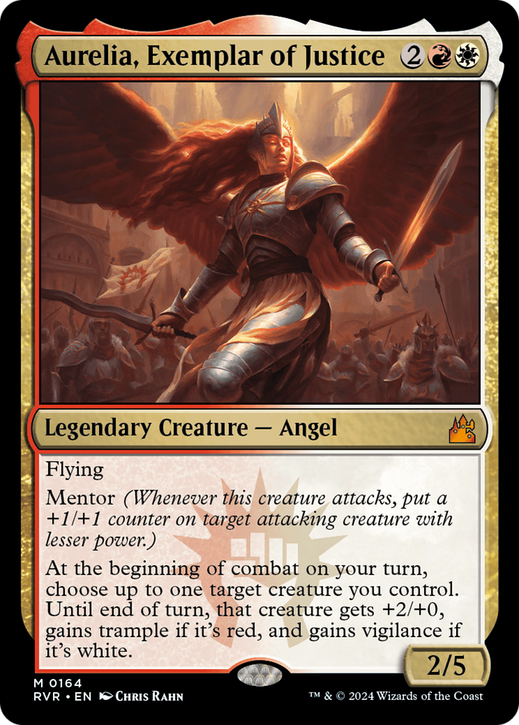 Aurelia, Exemplar of Justice [Ravnica Remastered] | Card Citadel