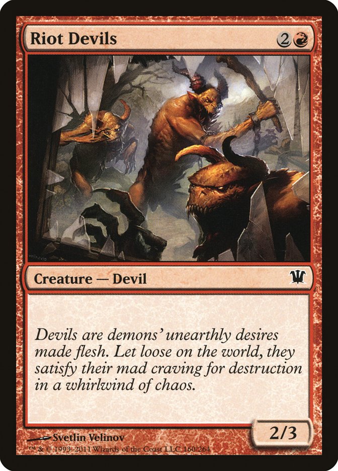 Riot Devils [Innistrad] | Card Citadel