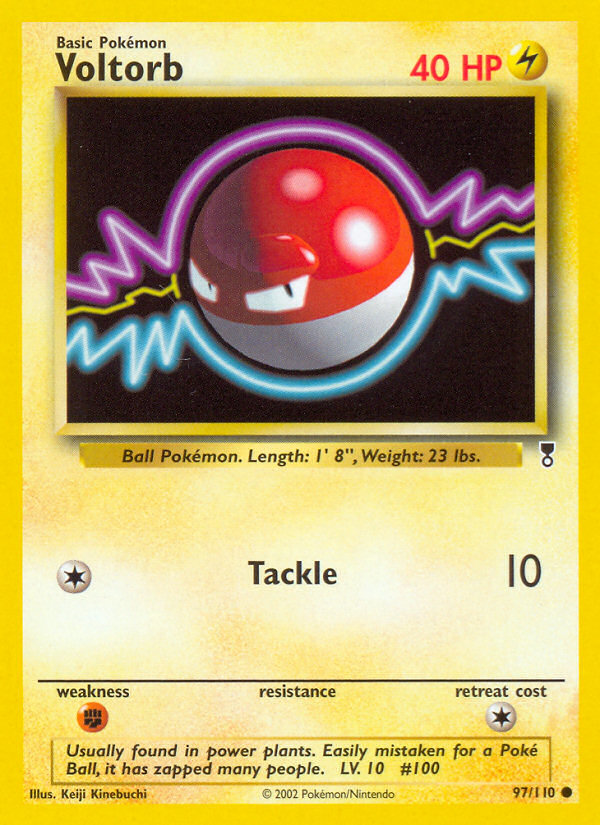 Voltorb (97/110) [Legendary Collection] | Card Citadel